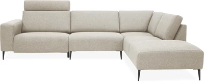 Remus högervänd soffa med divan