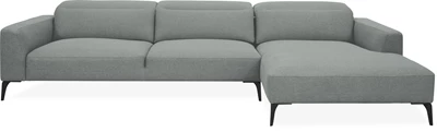 Volanti högervänd soffa med schäslong