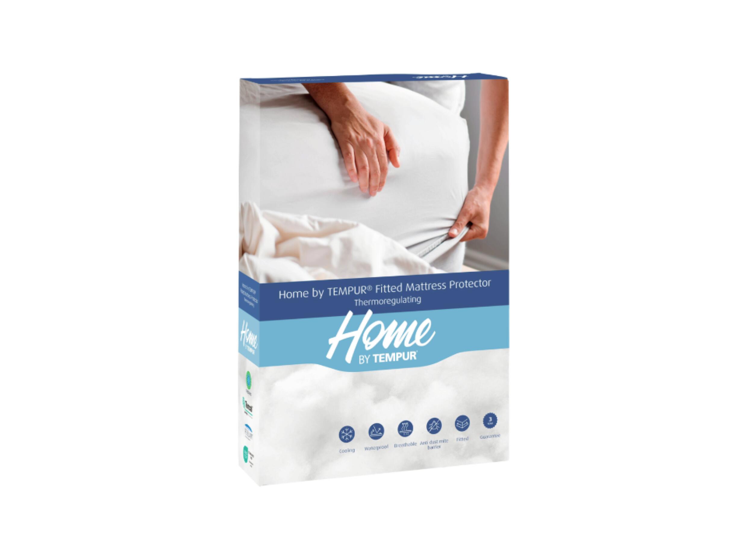 tempur Mattress protector/Sheet Lakan 180 x 210 cm 