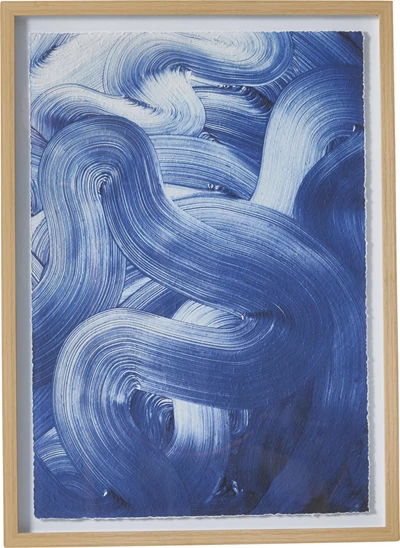 Harald affisch med ram, stor 72,8 x 52,8 x 3 cm