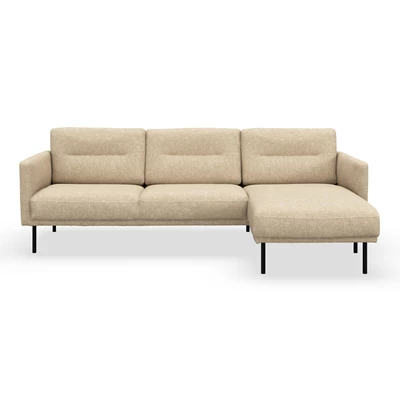 Larvik högervänd soffa med schäslong