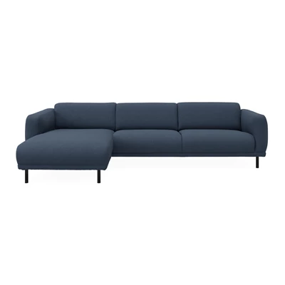 Parker vänstervänd soffa med schäslong