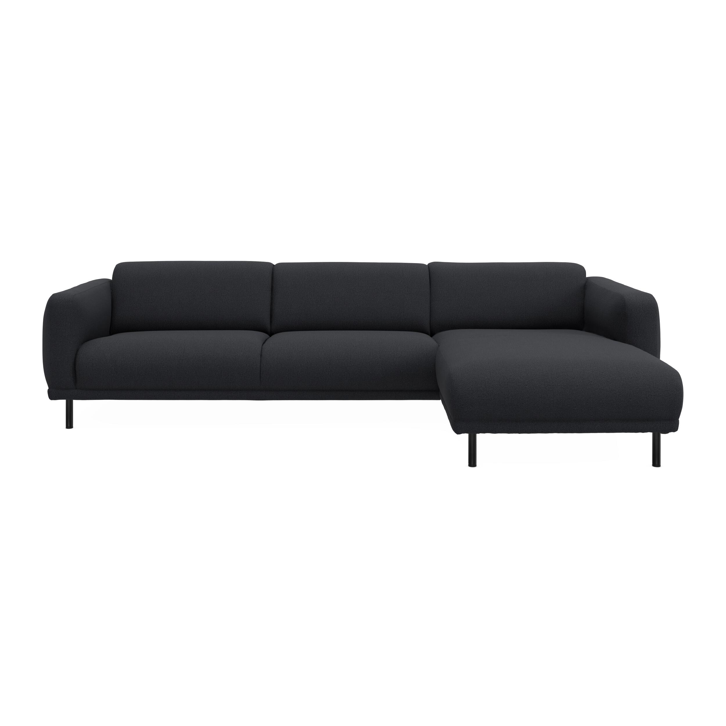 Parker högervänd soffa med schäslong 