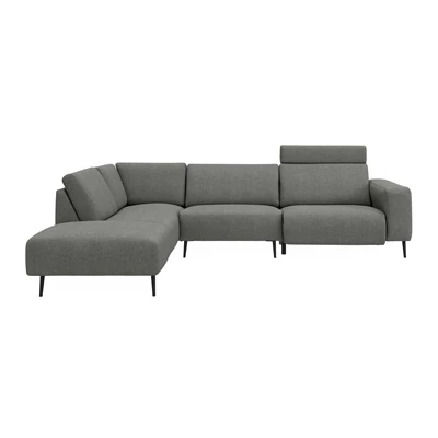 Remus vänstervänd soffa med divan