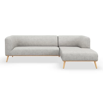 Land högervänd soffa med schäslong
