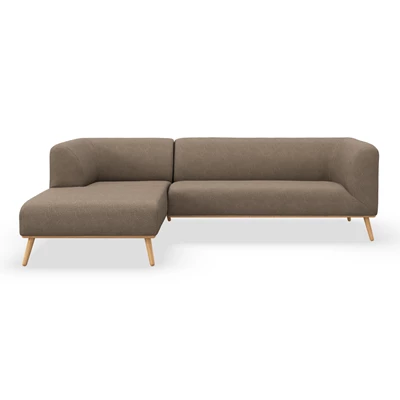 Land vänstervänd soffa med schäslong