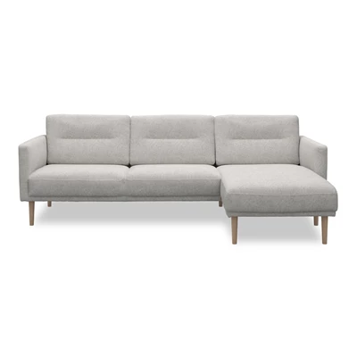 Larvik högervänd soffa med schäslong