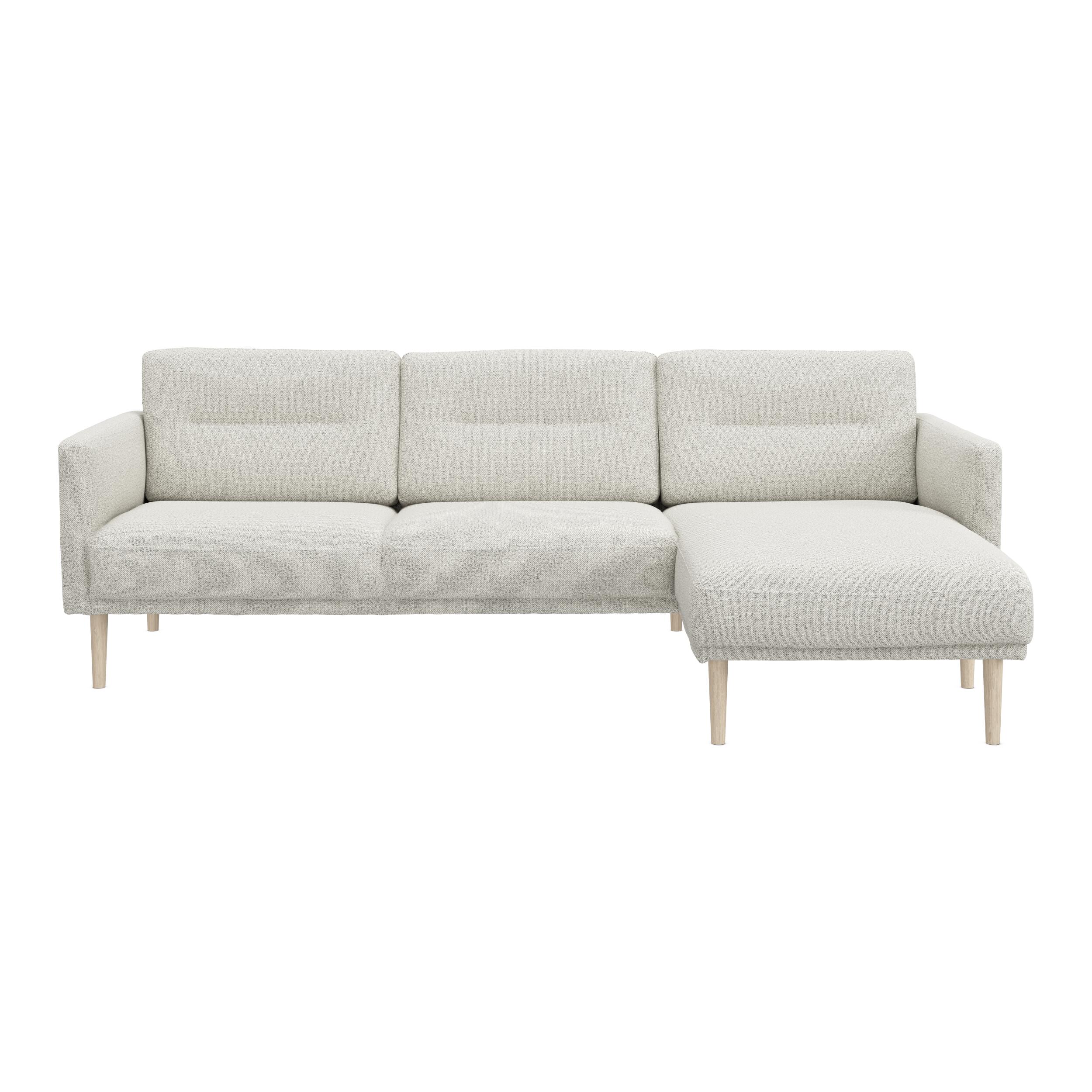 Larvik högervänd soffa med schäslong 