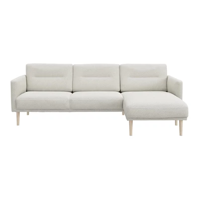 Larvik högervänd soffa med schäslong