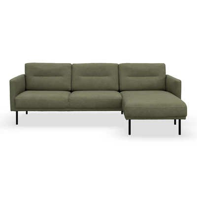 Larvik högervänd soffa med schäslong