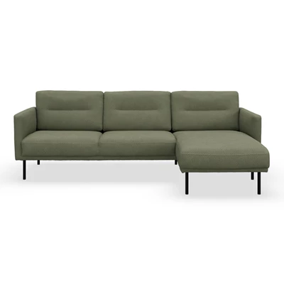 Larvik högervänd soffa med schäslong