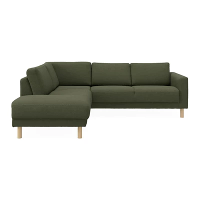 cleveland vänstervänd soffa med divan