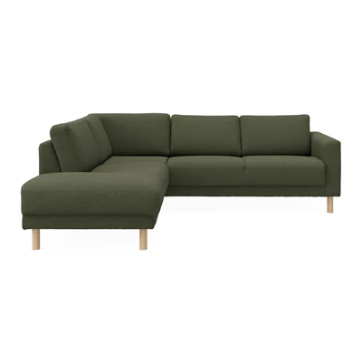cleveland vänstervänd soffa med divan