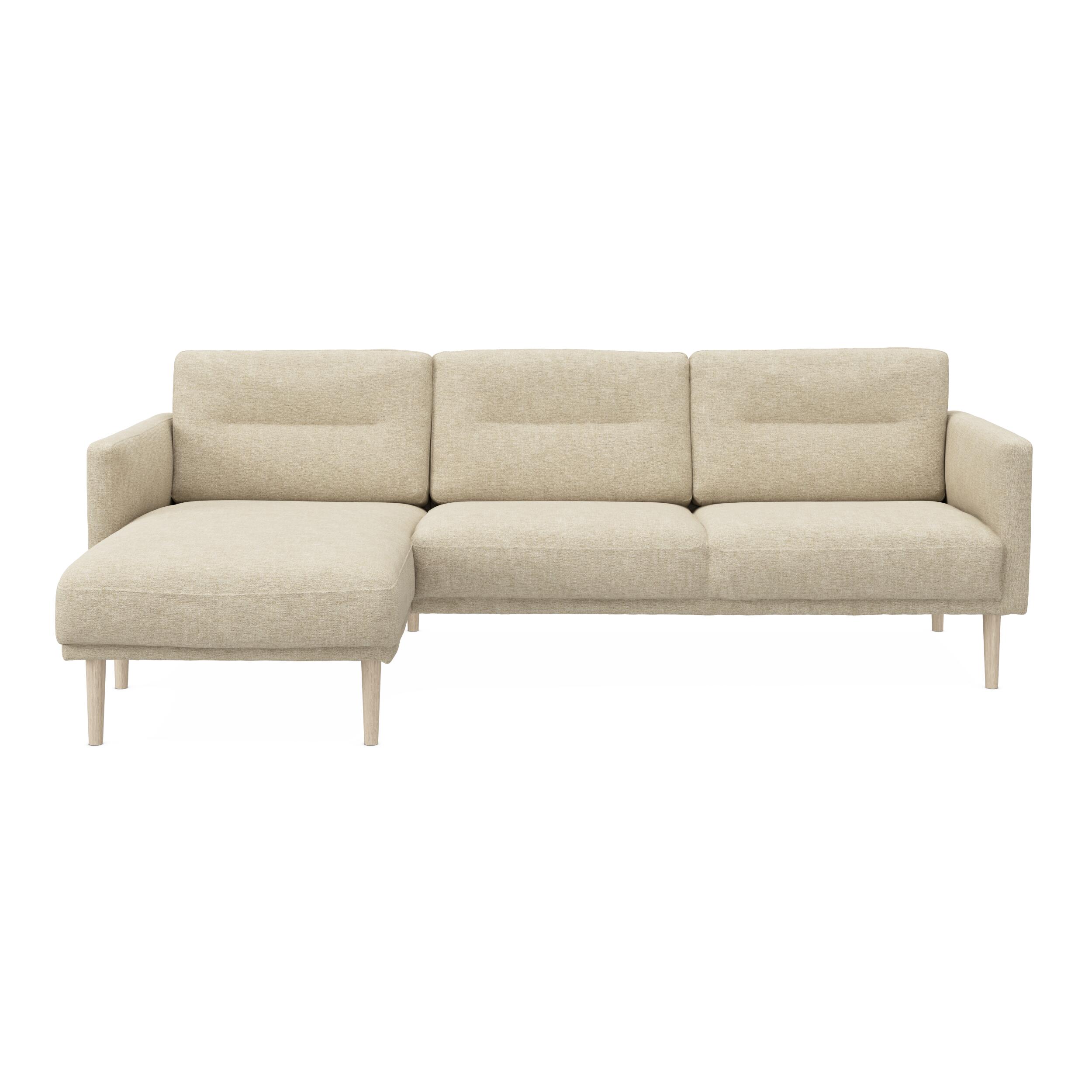 Larvik vänstervänd soffa med schäslong 