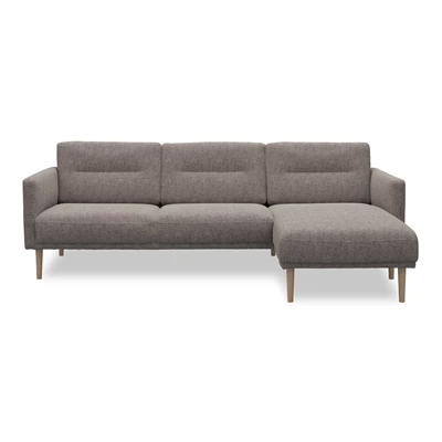 Larvik högervänd soffa med schäslong