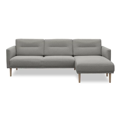 Larvik högervänd soffa med schäslong