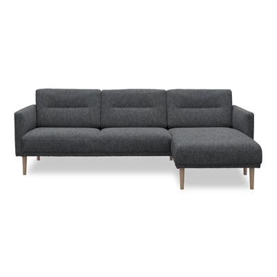 Larvik högervänd soffa med schäslong