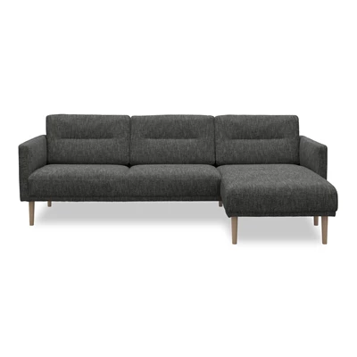 Larvik högervänd soffa med schäslong