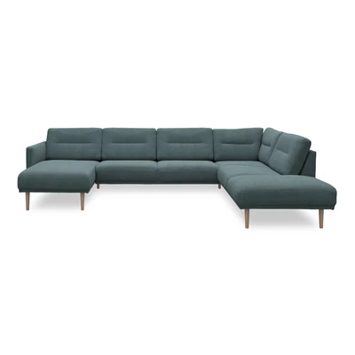 Larvik vänstervänd hörnsoffa med schäslong