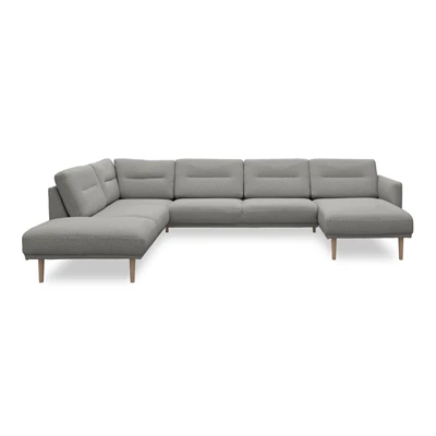 Larvik högervänd hörnsoffa med schäslong