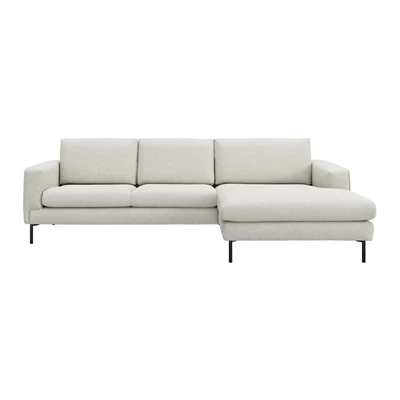 Nyland högervänd soffa med schäslong