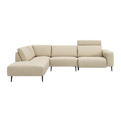 Remus vänstervänd soffa med divan