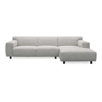 Siena högervänd soffa med schäslong