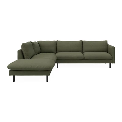Bjorn vänstervänd soffa med divan