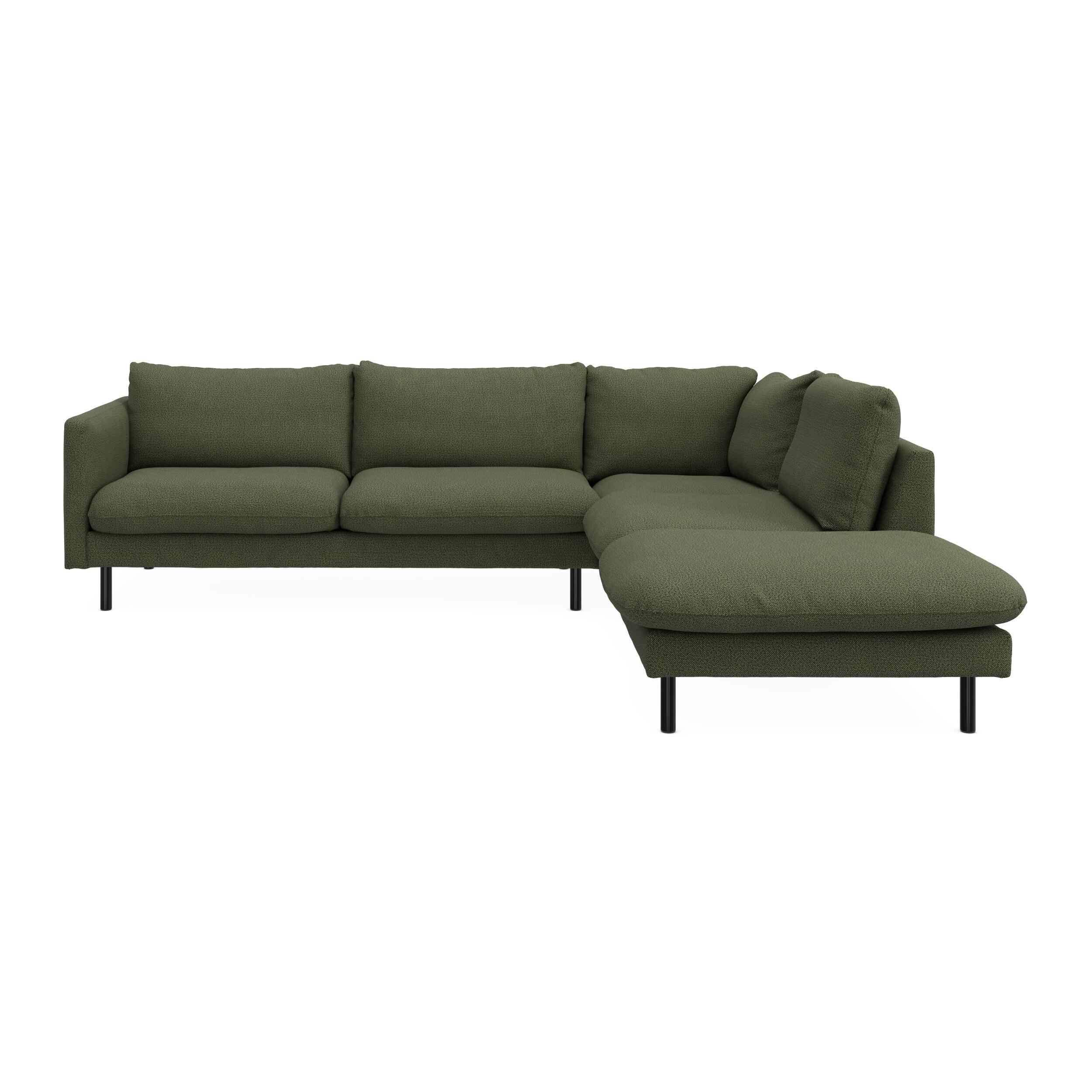 Bjorn högervänd soffa med divan 