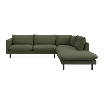 Bjorn högervänd soffa med divan