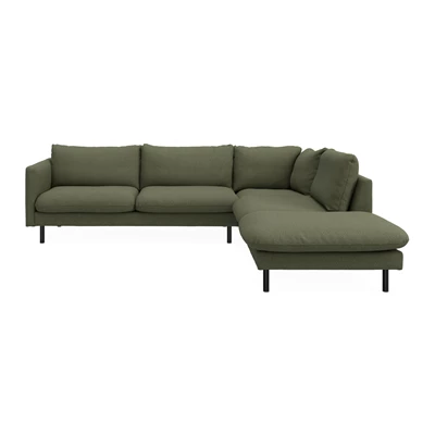 Bjorn högervänd soffa med divan