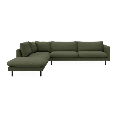 Bjorn vänstervänd soffa med divan
