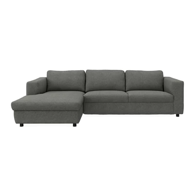Lean vänstervänd soffa med schäslong
