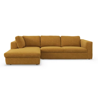 Lean vänstervänd soffa med schäslong