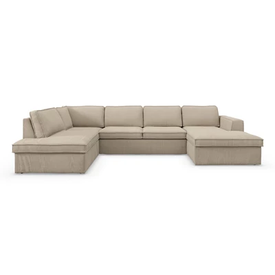 Runar högervänd hörnsoffa med schäslong