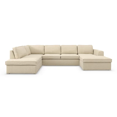 Runar högervänd hörnsoffa med schäslong