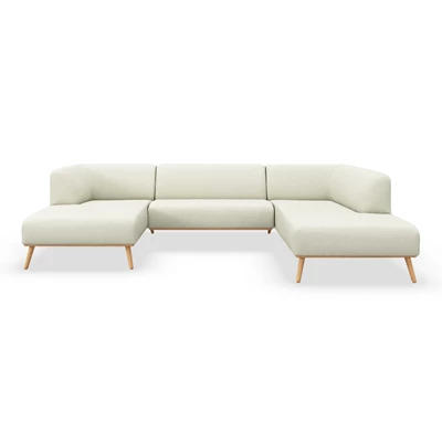 Land vänstervänd hörnsoffa med schäslong