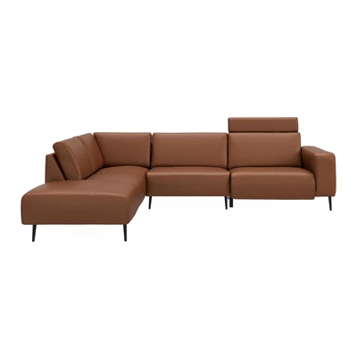 Remus vänstervänd soffa med divan