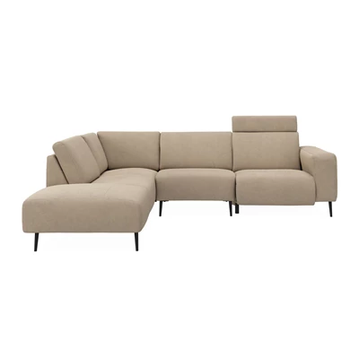 Remus vänstervänd soffa med divan