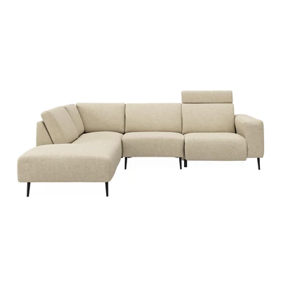 Remus vänstervänd soffa med divan