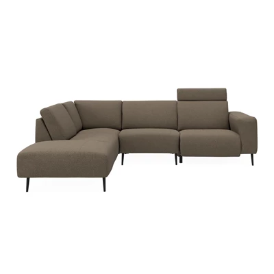 Remus vänstervänd soffa med divan