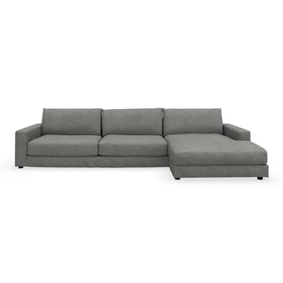 Norsberg högervänd soffa med schäslong