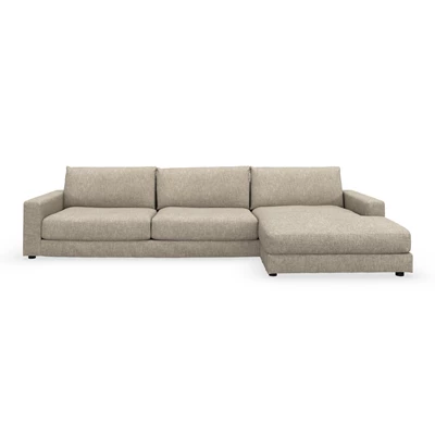 Norsberg högervänd soffa med schäslong