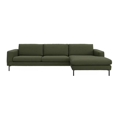 Nyland högervänd soffa med schäslong