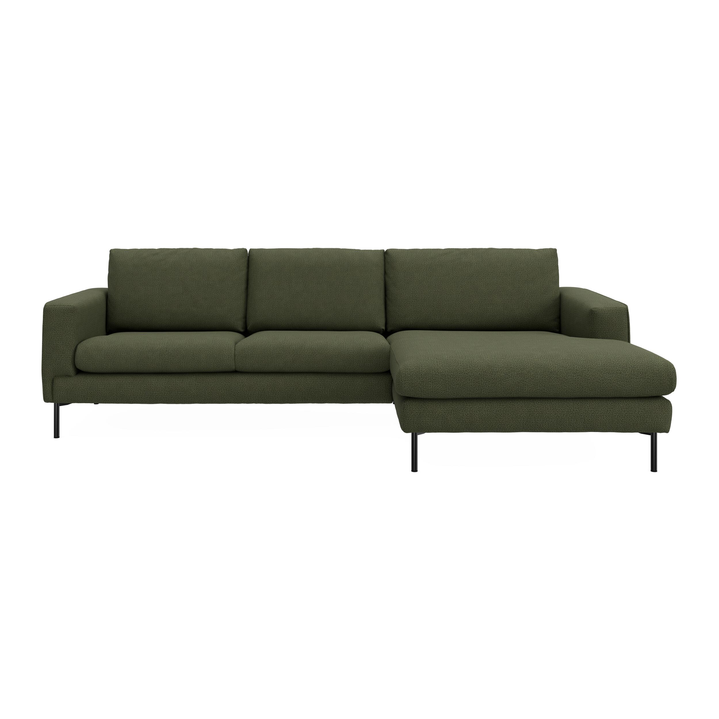 Nyland högervänd soffa med schäslong 