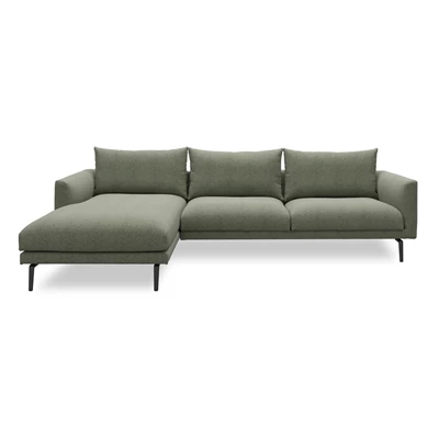 Hallsberg vänstervänd soffa med schäslong