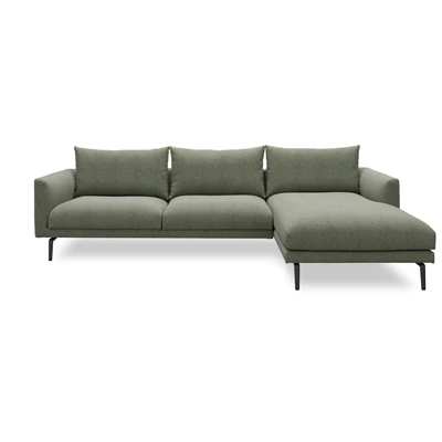 Hallsberg högervänd soffa med schäslong