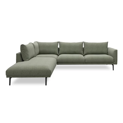 Hallsberg vänstervänd soffa med divan