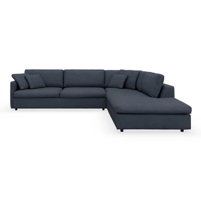 Angolo högervänd soffa med divan