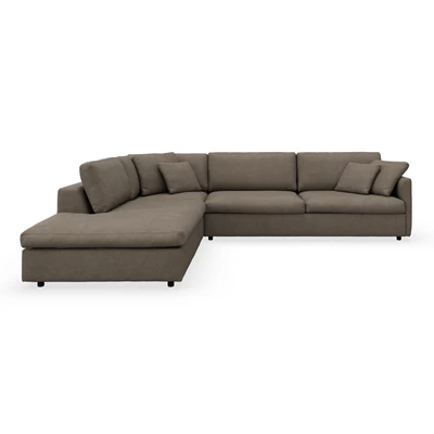 Angolo vänstervänd soffa med divan